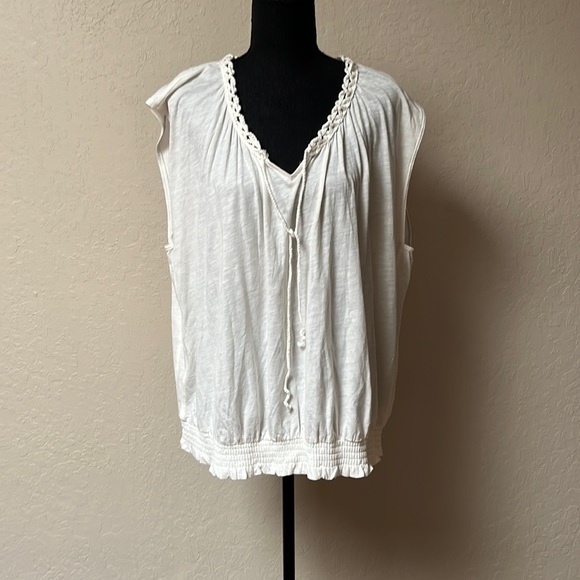 Calvin Klein Jeans White Tank Top‎ - Picture 1 of 4